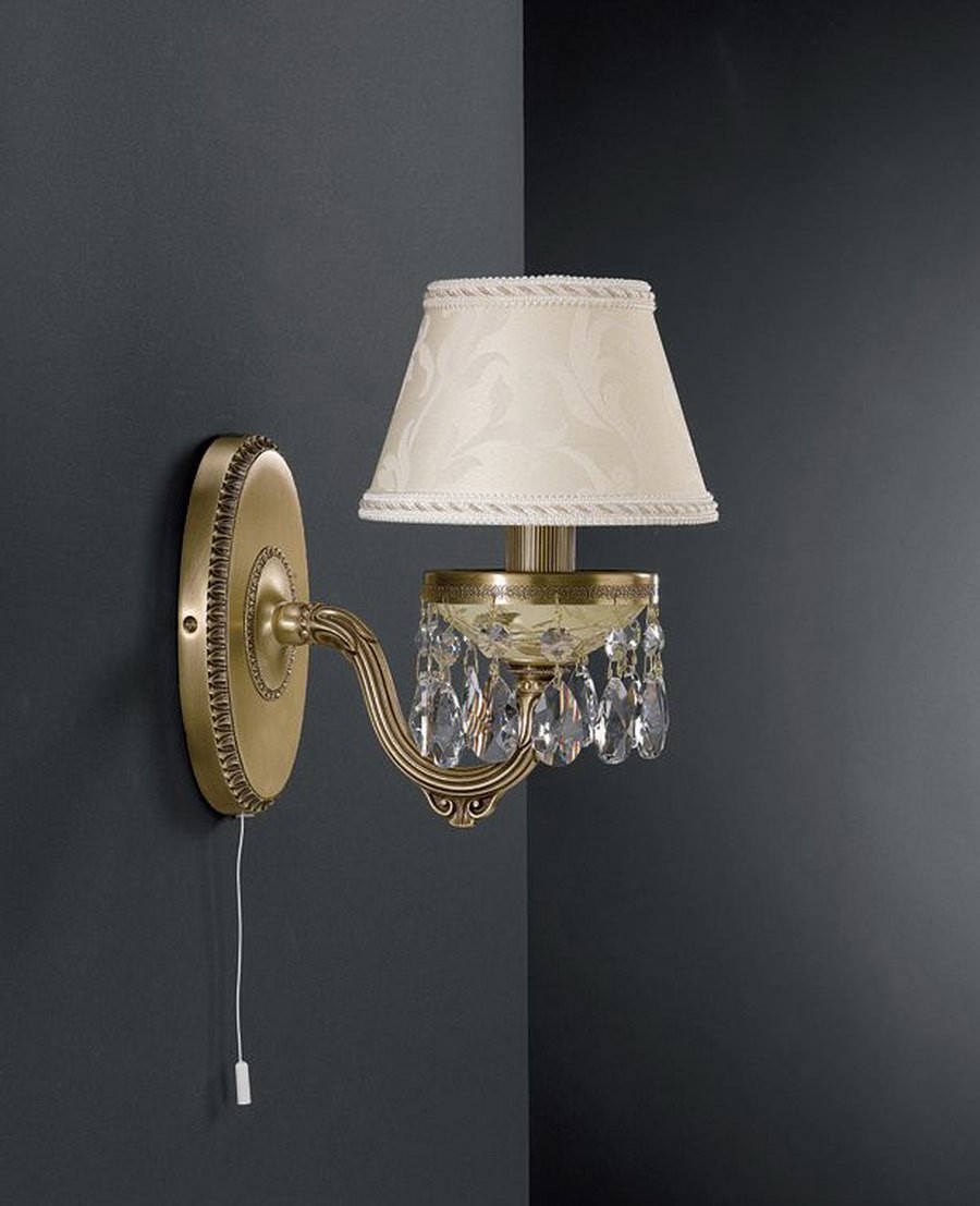 Настенное бра с выключателем Reccagni Angelo 6423 A 6423/1