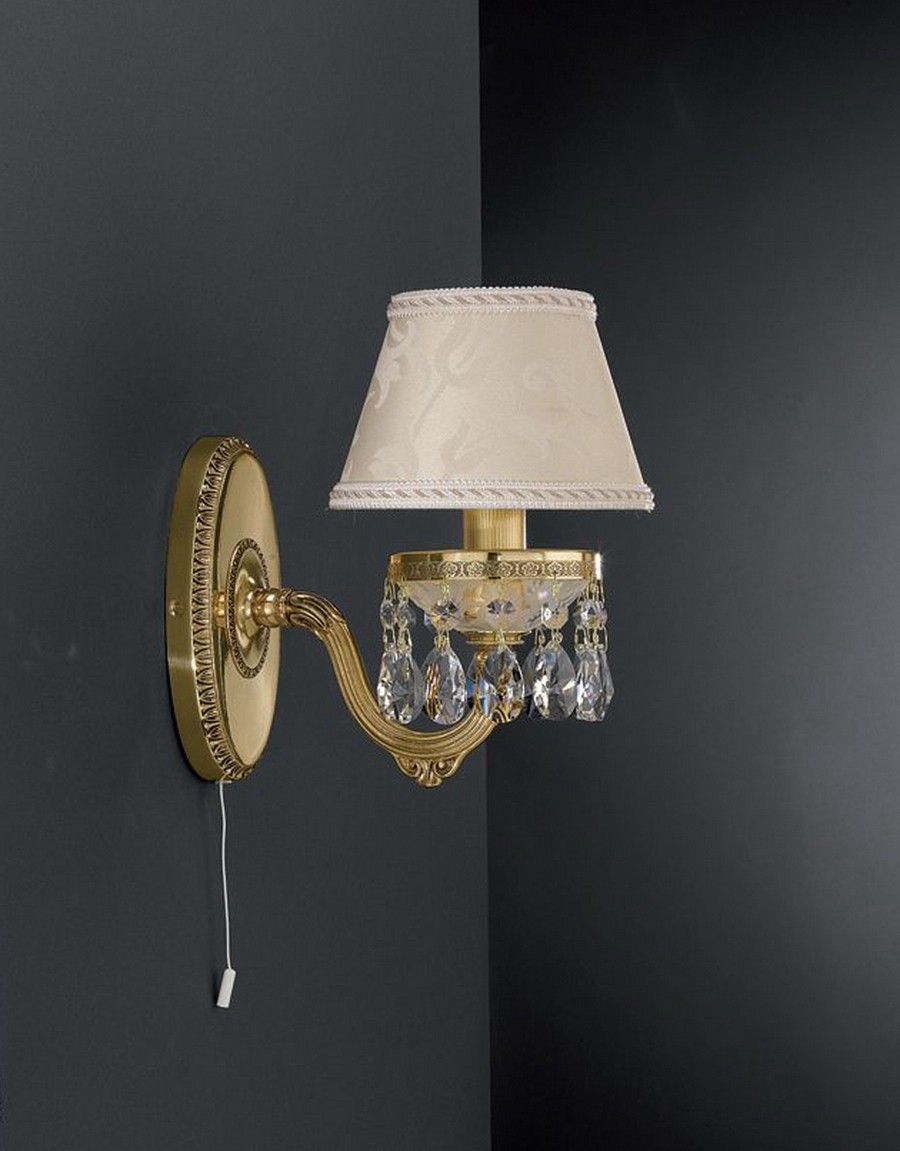 Настенное бра с выключателем Reccagni Angelo 6503 A 6503/1