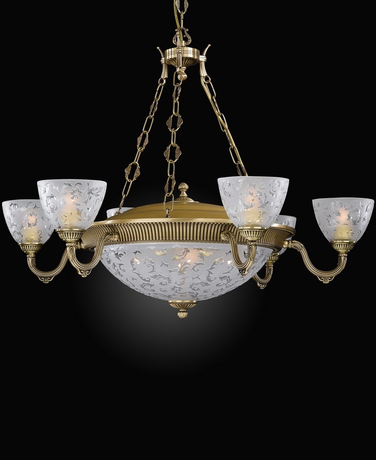 Подвесная люстра Reccagni Angelo 6252 L 6252/6+4