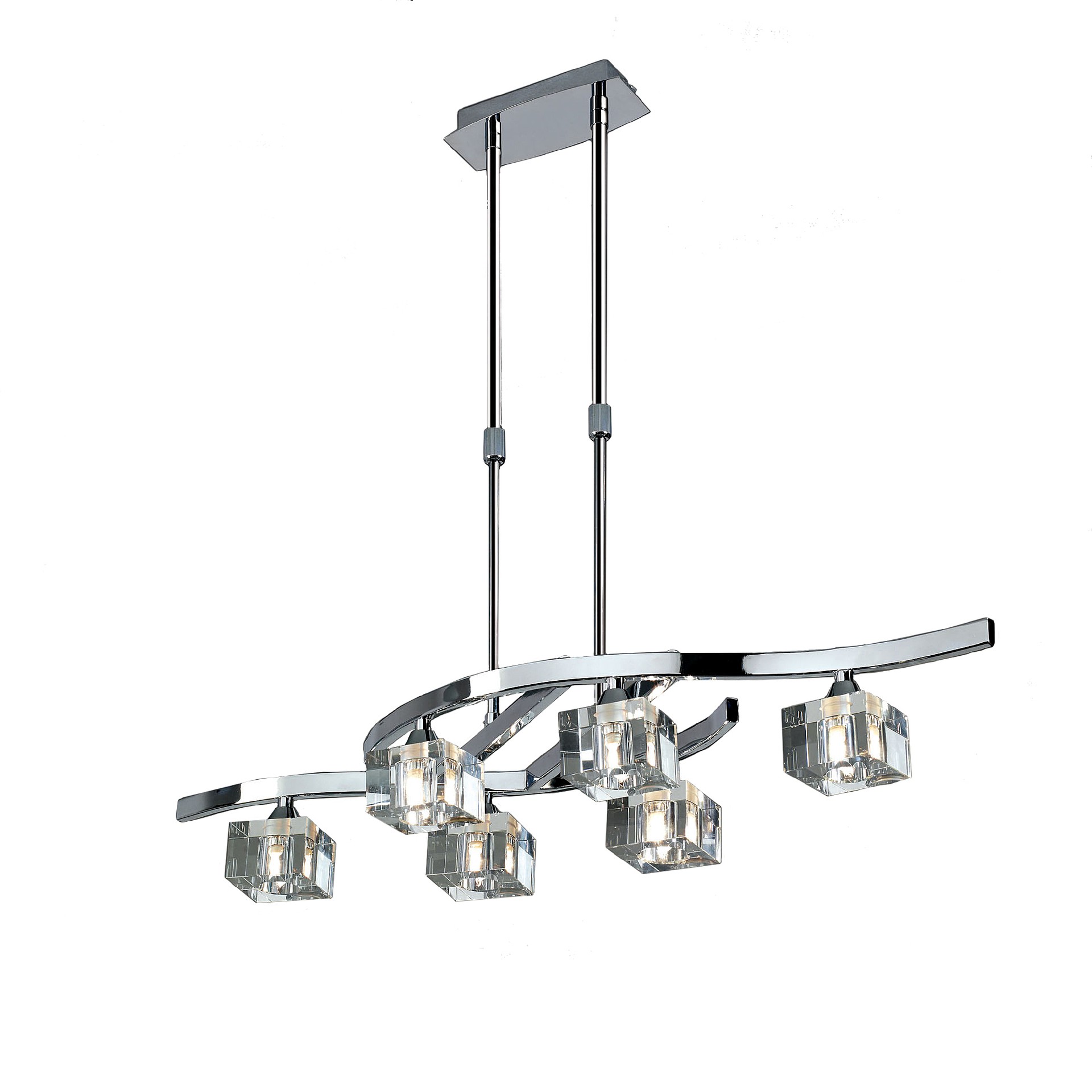 Потолочная люстра Mantra Cuadrax 0965