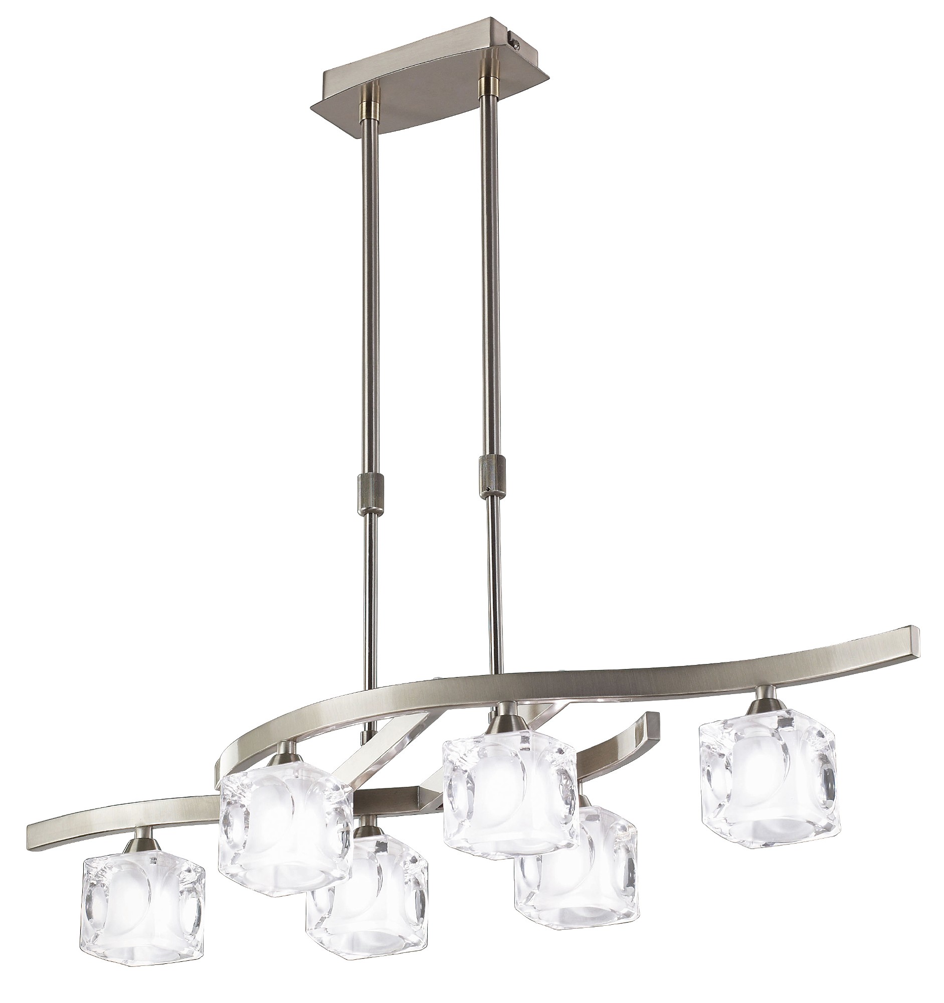 Потолочная люстра Mantra Cuadrax 0004045