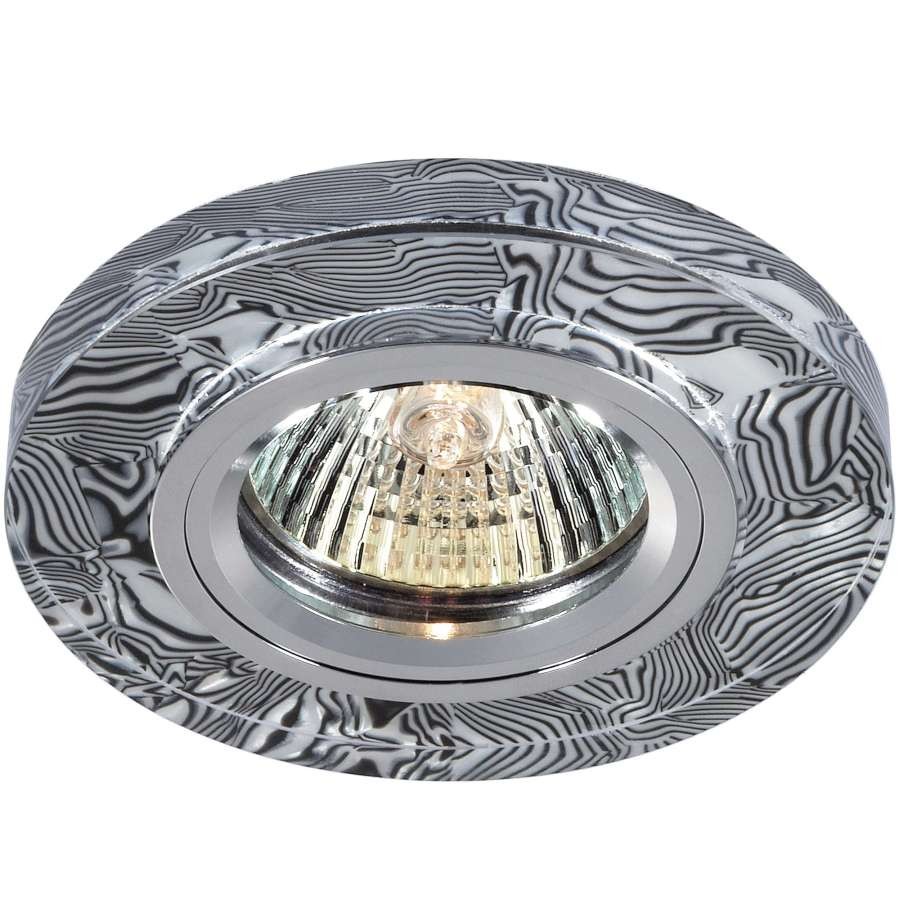 Встраиваемый светильник с узорами Fancy 369590 Novotech