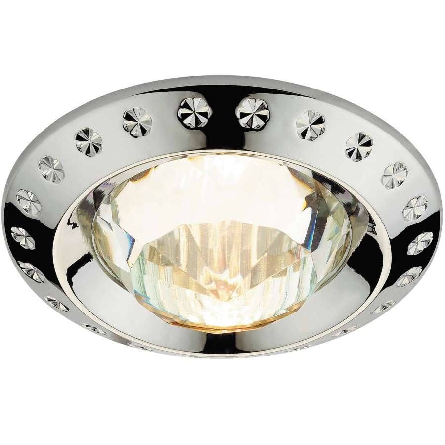 Встраиваемый светильник с узорами Glam 369646 Novotech