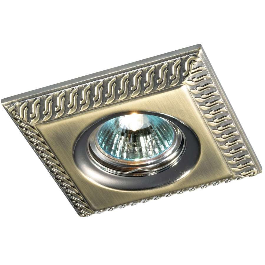 Встраиваемый светильник с узорами Wind 369655 Novotech