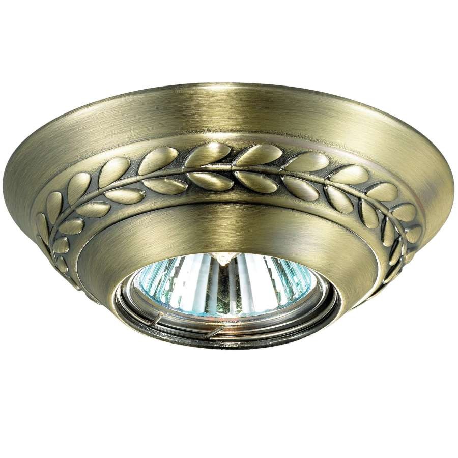 Встраиваемый светильник с узорами Branch 369664 Novotech