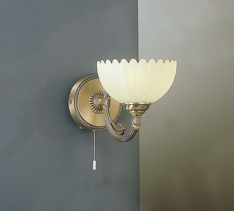 Настенное бра с выключателем Reccagni Angelo 3621 A 3621/1