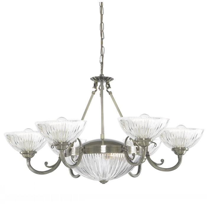 Подвесная люстра Arte Lamp WINDSOR CLEAR A3778LM-6-2AB
