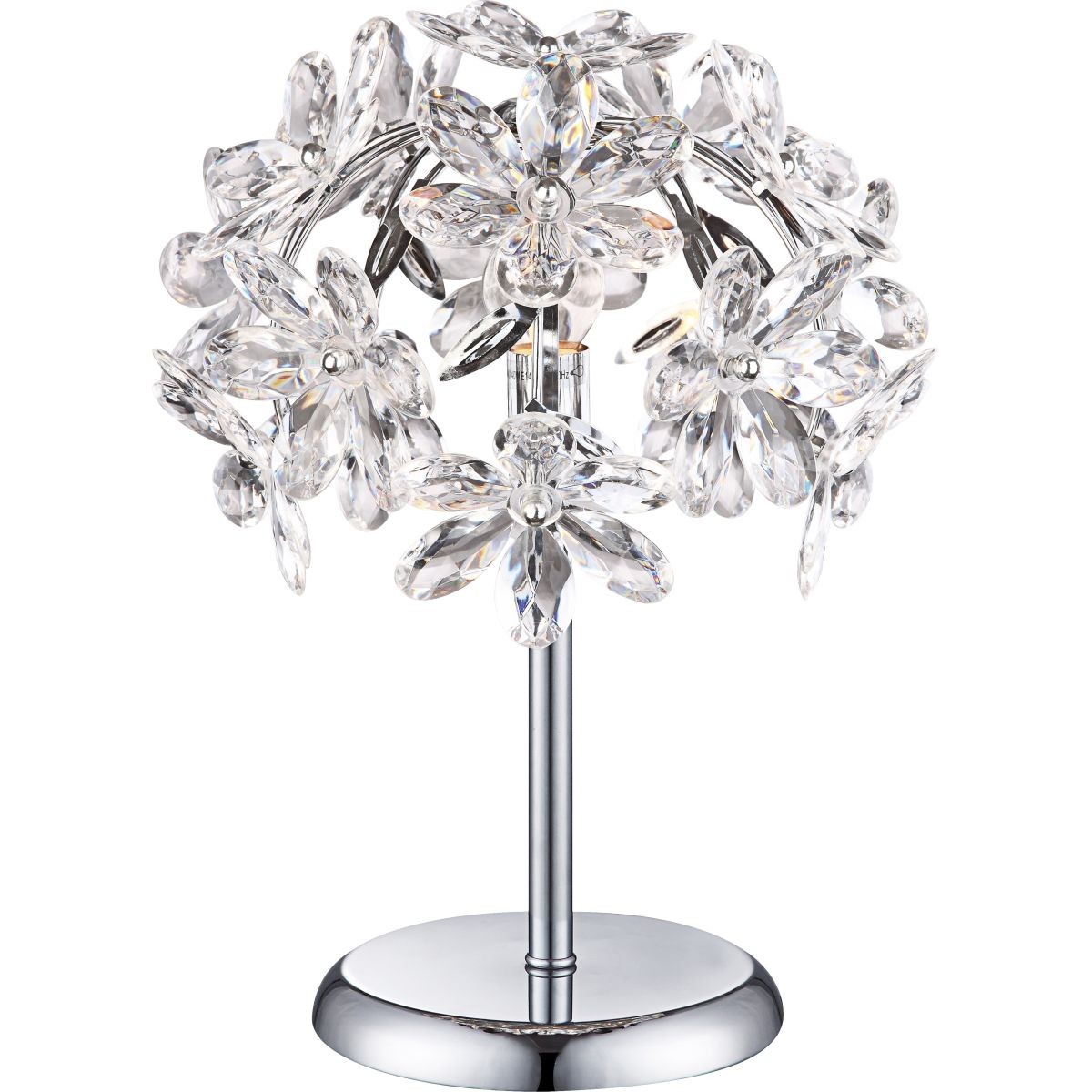 Настольная лампа с цветочками Juliana 5132-1T Globo