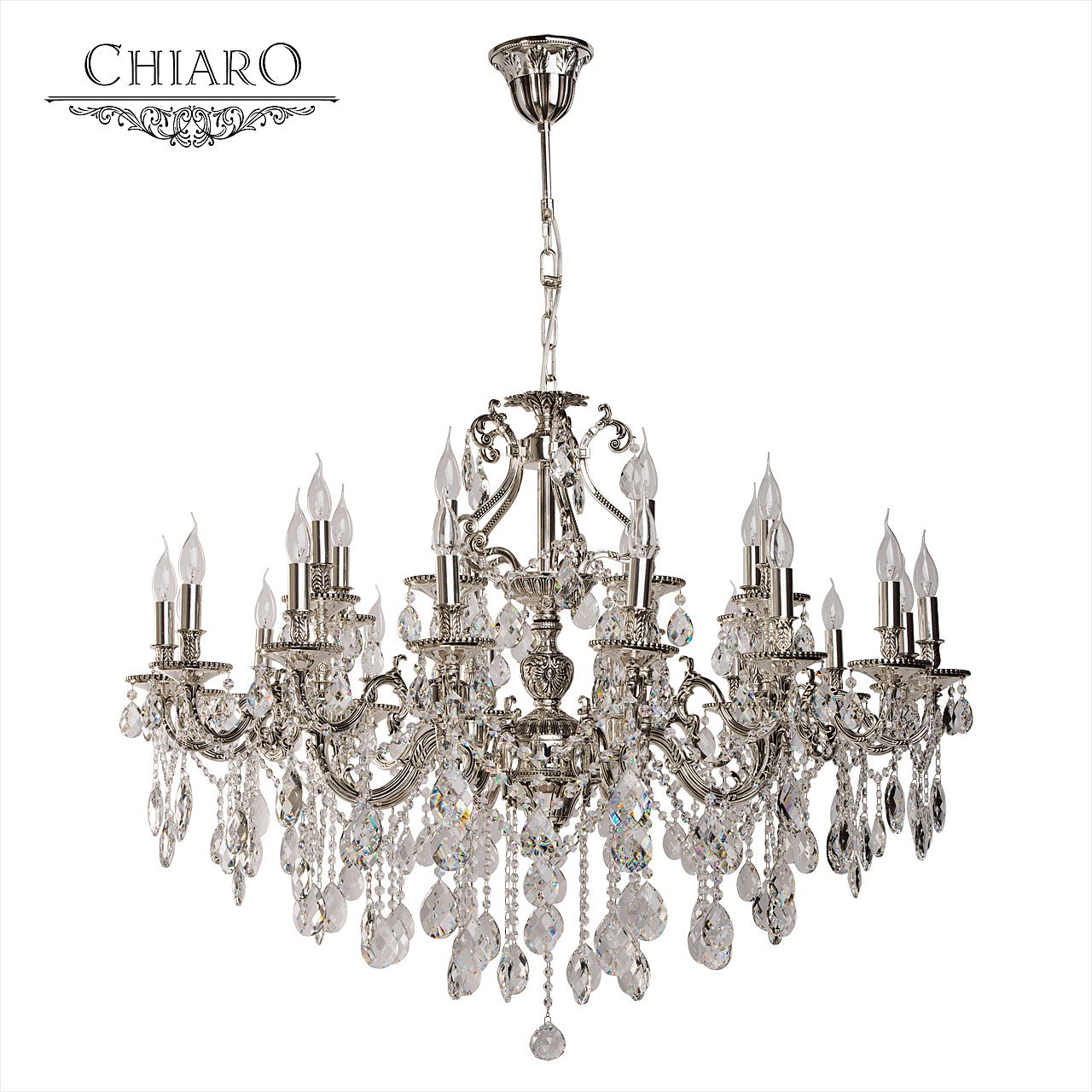 Хрустальная люстра Chiaro Стефания 604010924