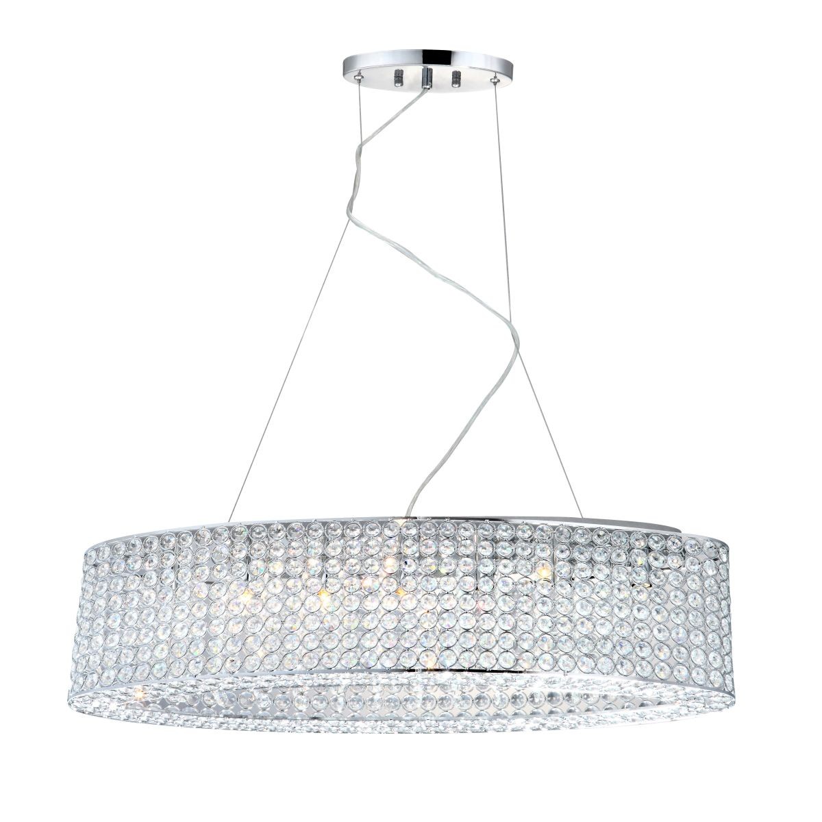 Подвесная хрустальная люстра Emilia Globo 67015-7H