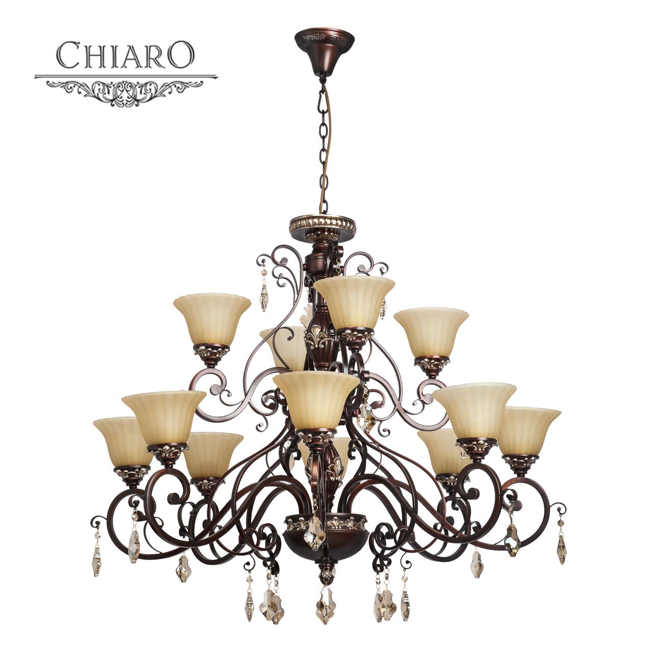 Подвесная люстра Chiaro Лоренцо 621011312