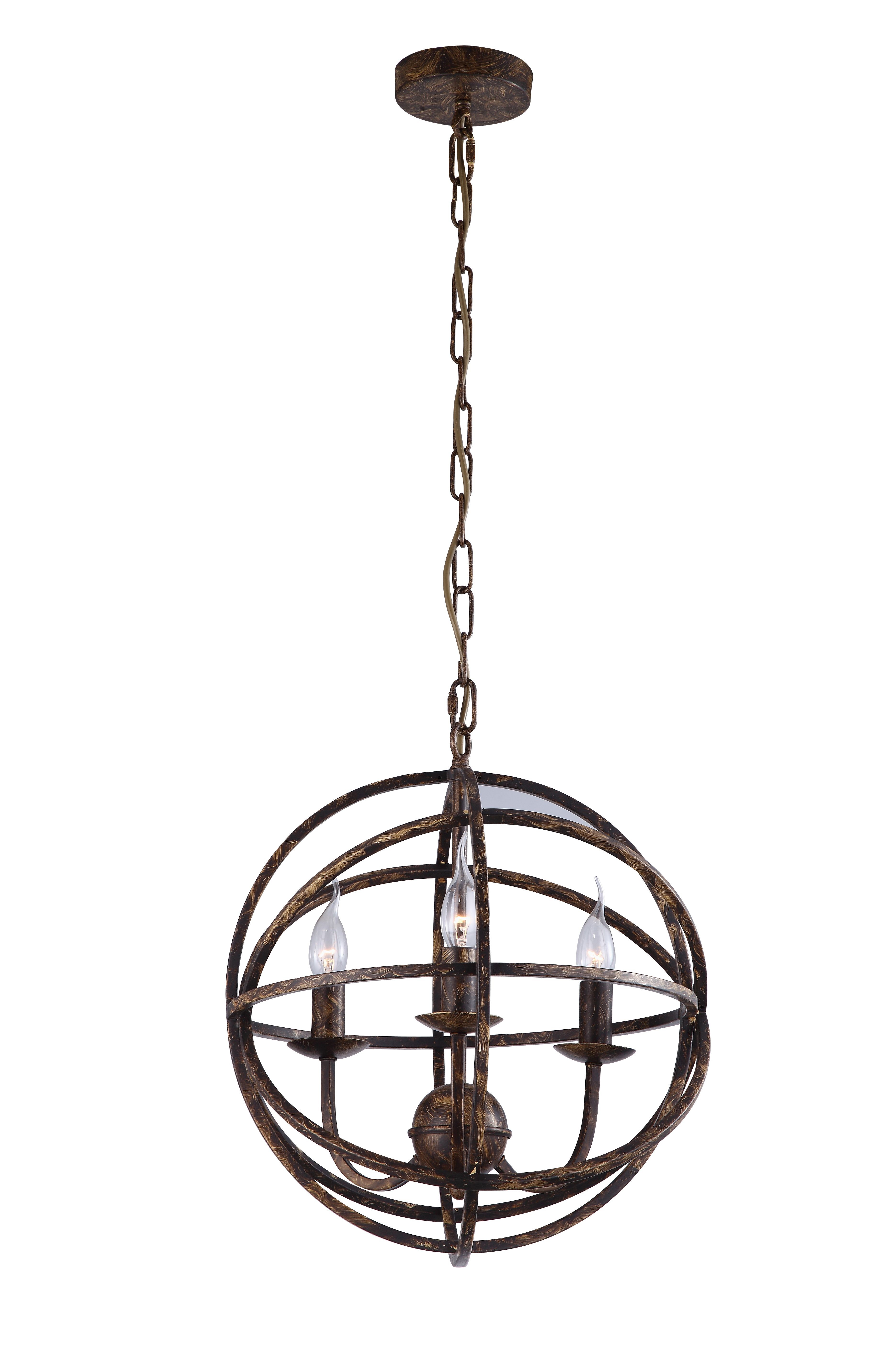 Светильник подвесной Arte Lamp KOPERNIK A1703SP-3BR