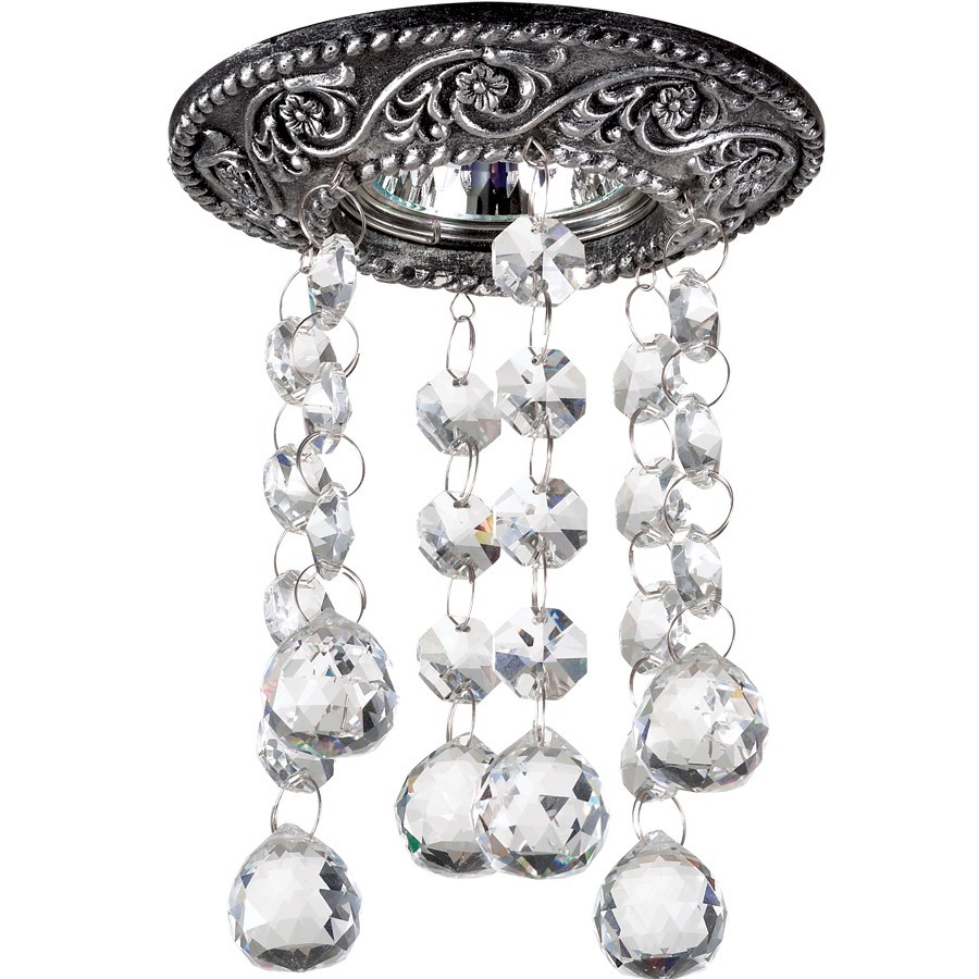 Встраиваемый светильник с узорами Pattern 370069 Novotech