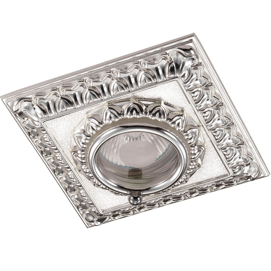 Встраиваемый светильник с узорами Daisy 370046 Novotech