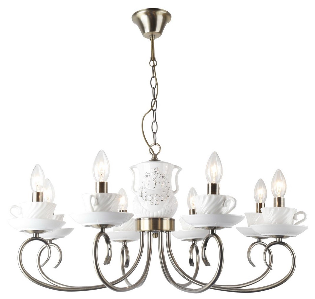 Люстра с чашками Teapot A6380LM-8AB Arte Lamp