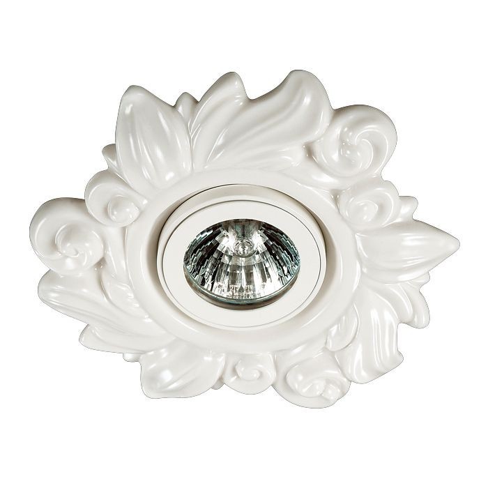 Встраиваемый светильник с узорами Ola 370200 Novotech