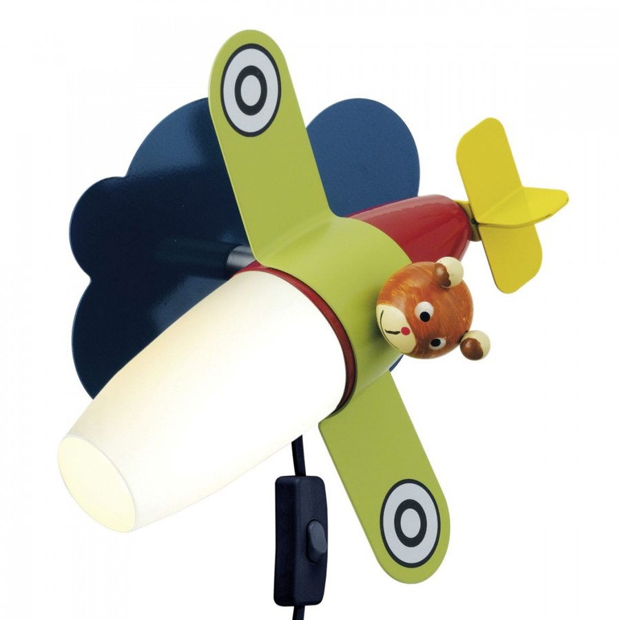 Светильник самолет Siro 1 93186 Eglo