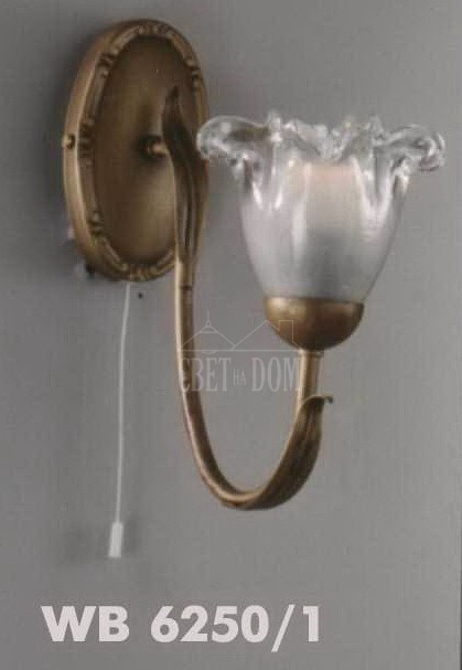 Настенное бра с выключателем La Lampada 6250 WB 6250/1