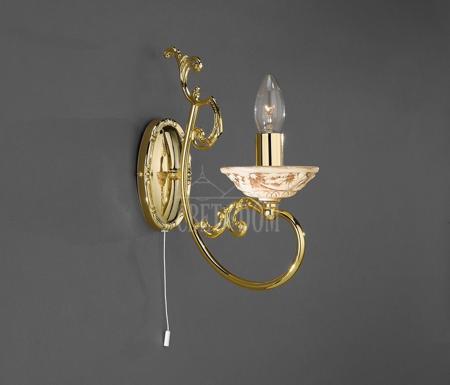 Настенное бра с выключателем La Lampada 402 WB 402/1.26