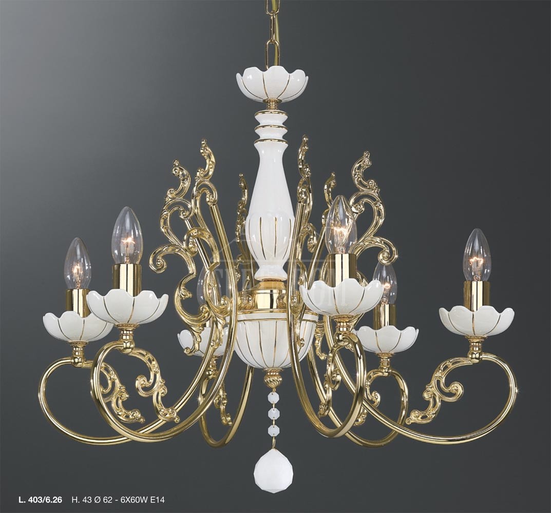 Подвесная люстра La Lampada 403 L 403/6.26