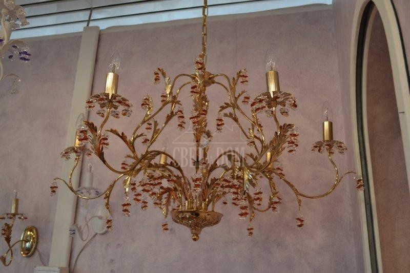 Подвесная люстра La Lampada 547 L 547/8.13