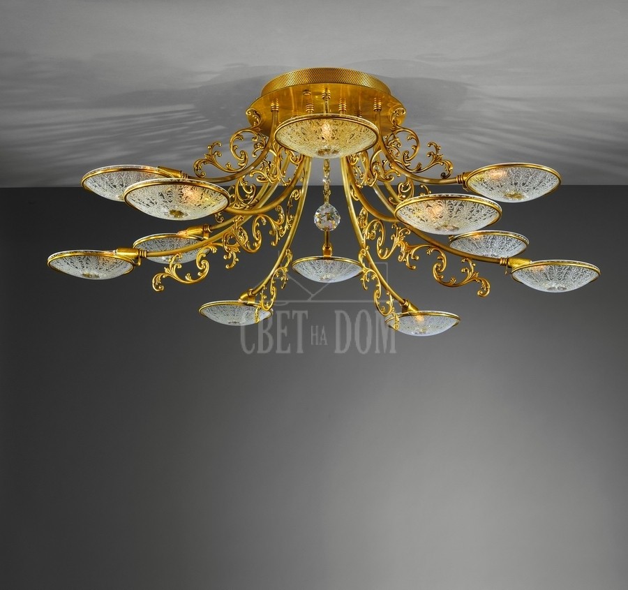 Потолочная люстра La Lampada 7257 PL 7257/6+6.26