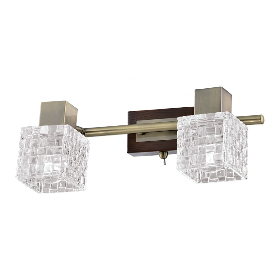 Светильник спот ID lamp Chesapeake 362/2A-Oldbronze