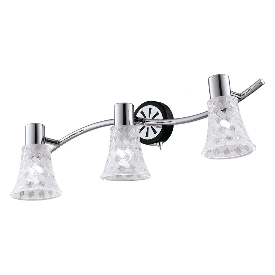 Светильник спот ID lamp Chicago 363/3B-Blackchrome
