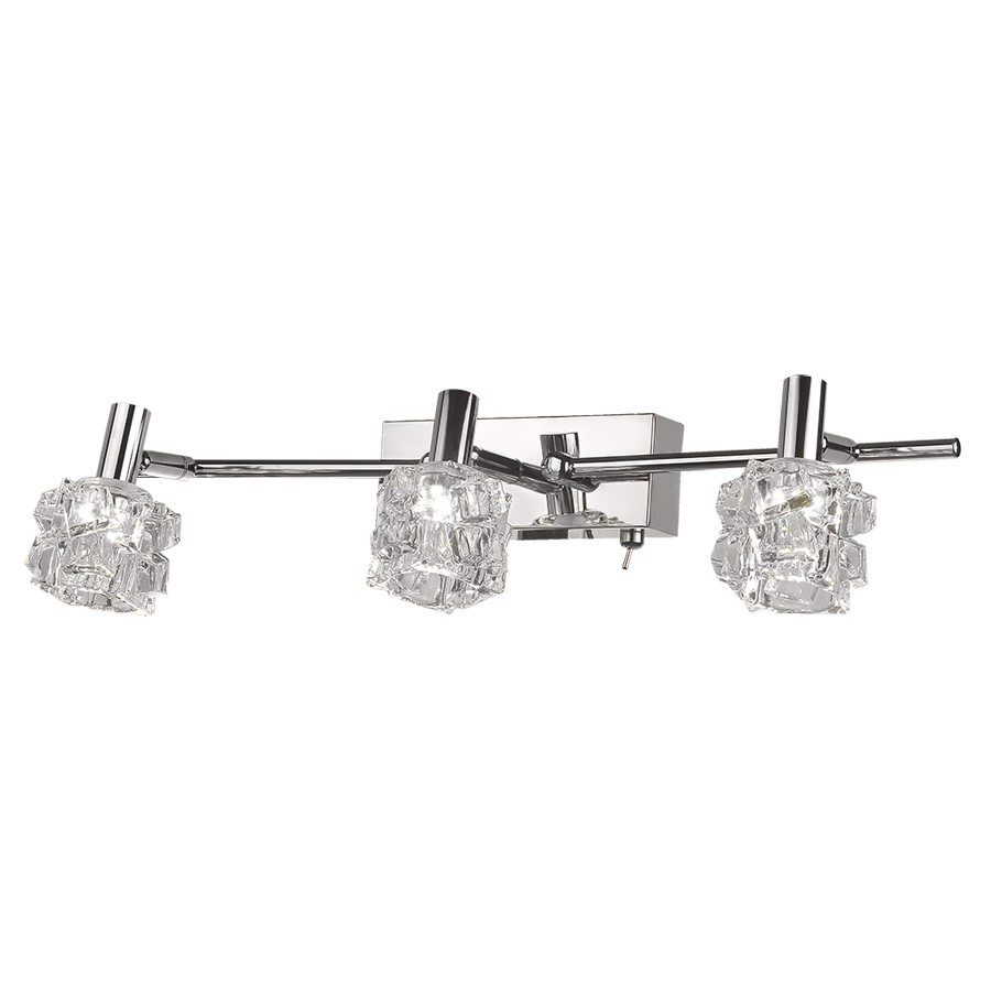 Светильник спот ID lamp Columbia 386/3A-Chrome