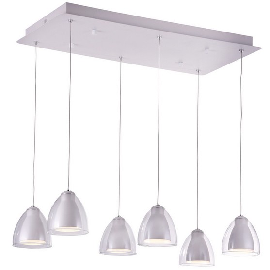 Светильник подвесной ID lamp Indianapolis 394/6-LEDWhite
