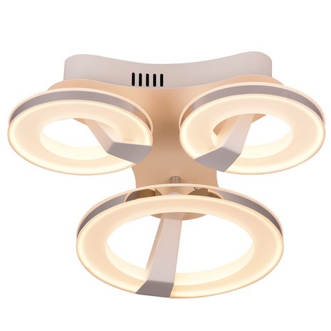 Потолочная светодиодная люстра Irving ID lamp 397/3PF-LEDWhitechrome