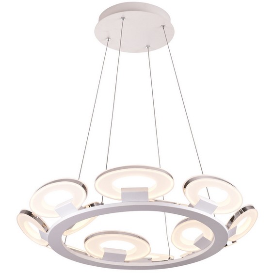 Подвесная светодиодная люстра Jacksonville ID lamp 399/12-LEDWhitechrome
