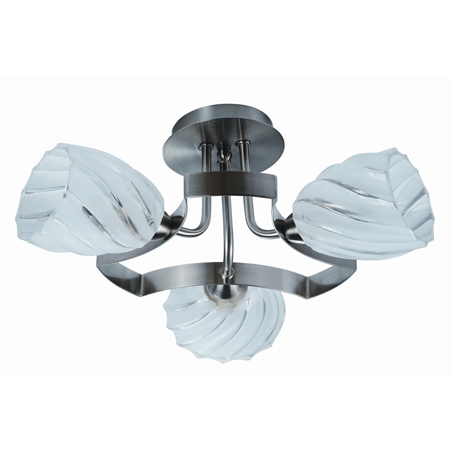 Потолочная люстра ID lamp Fontana 601/3PF-MOONWhitechrome