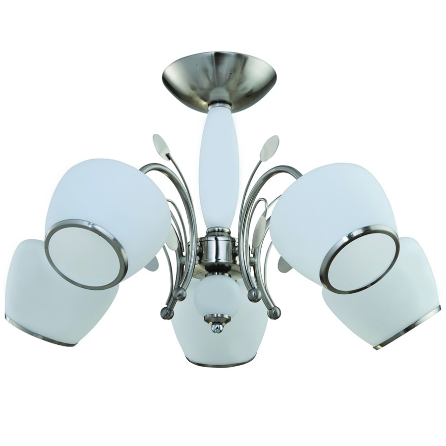 Потолочная люстра ID lamp Fresno 842/5PF-Whitechrome