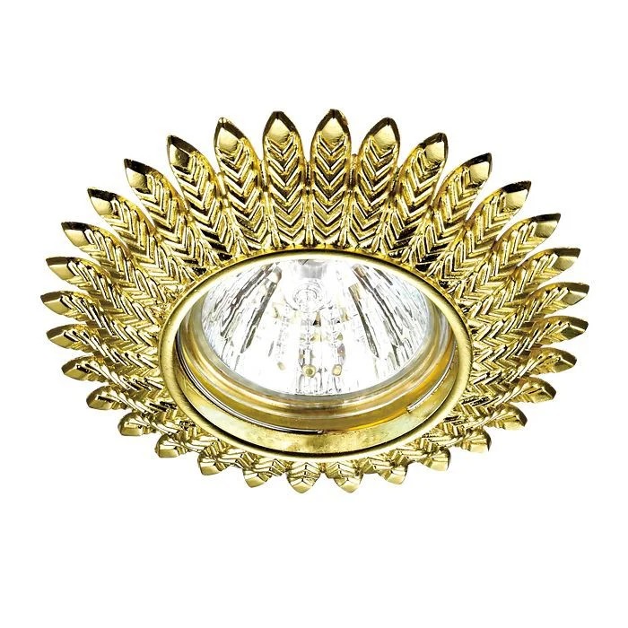 Встраиваемый светильник с узорами Forza 370243 Novotech