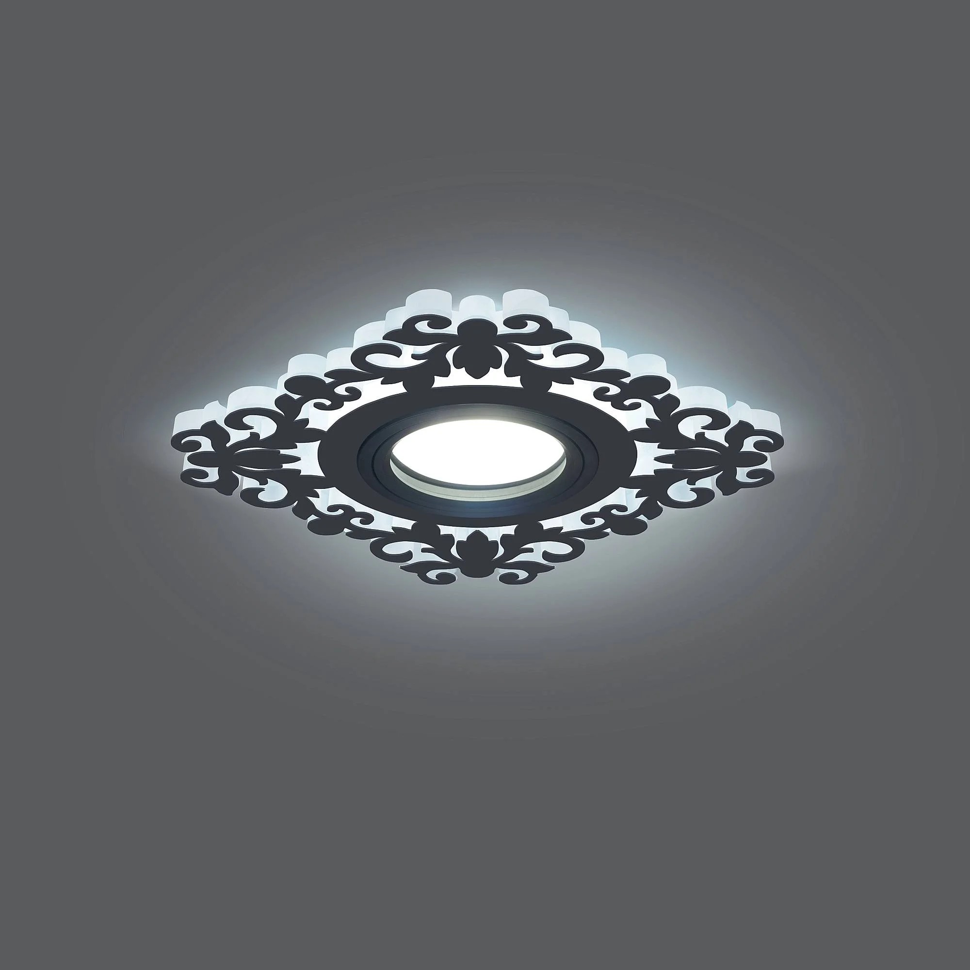 Встраиваемый светильник с узорами Backlight BL129 Gauss