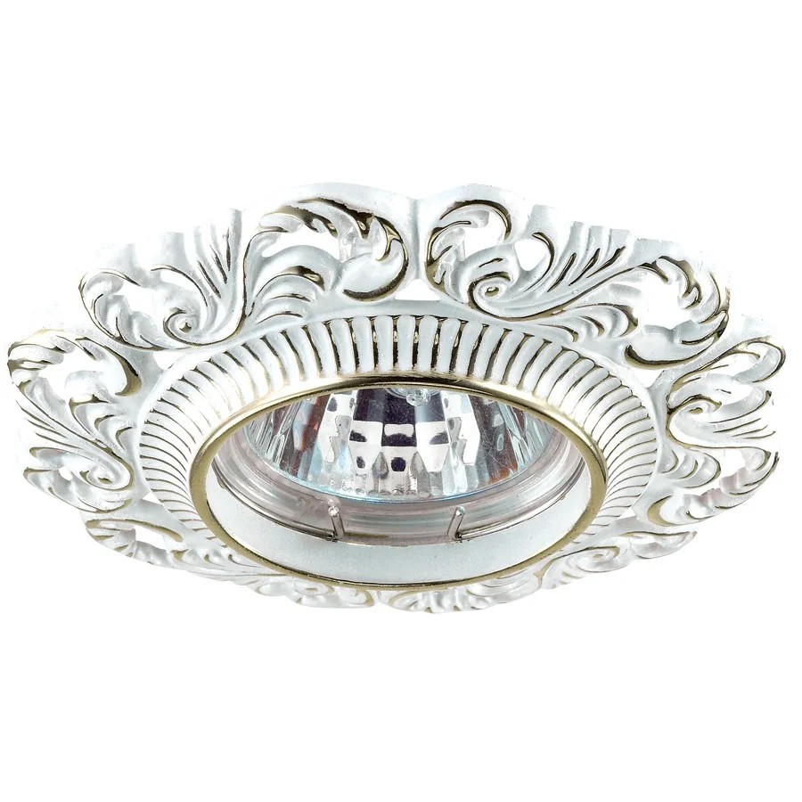 Встраиваемый светильник с узорами Vintage 370025 Novotech