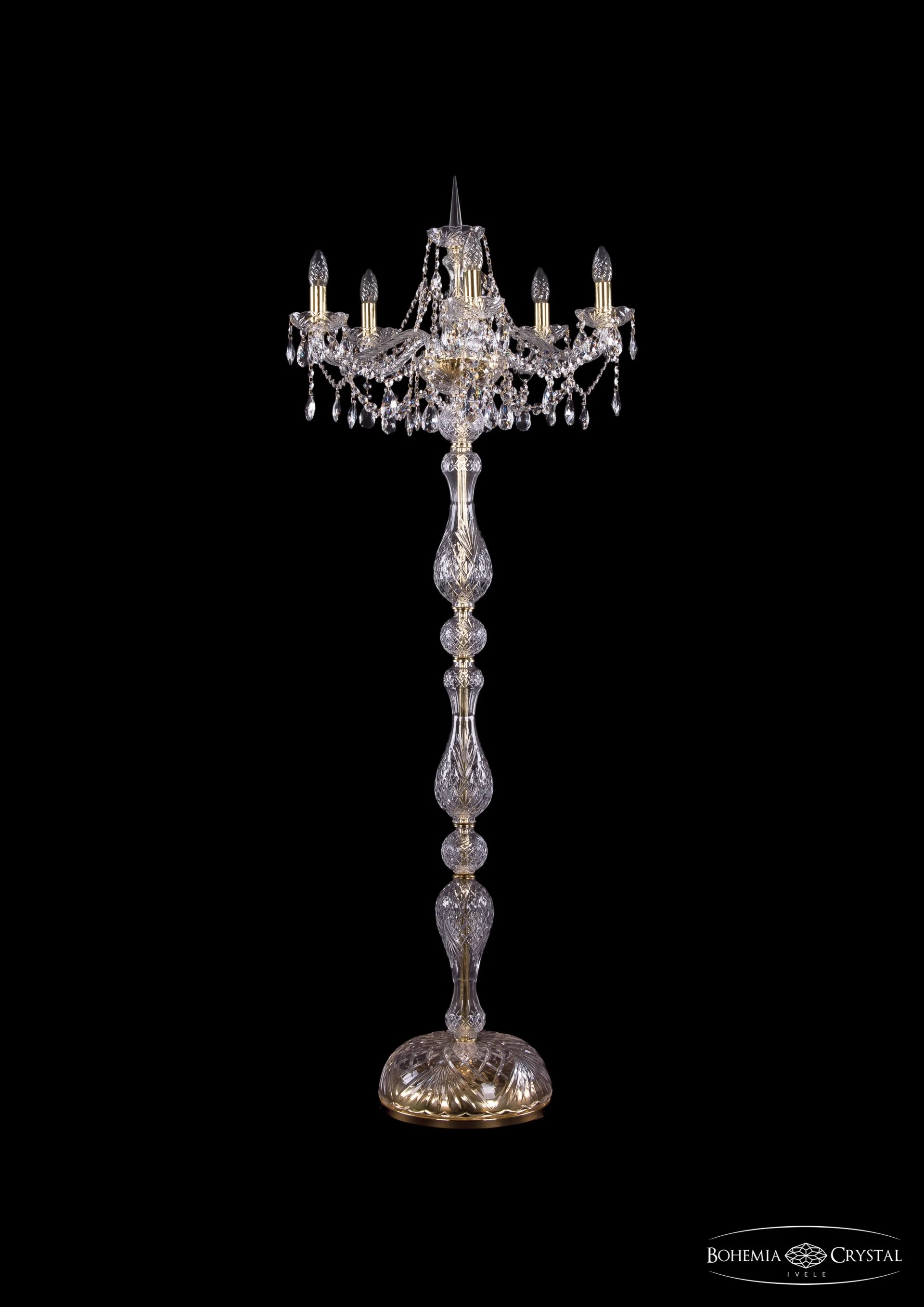 Торшер Bohemia 5513 1413T2/5/200-160/G