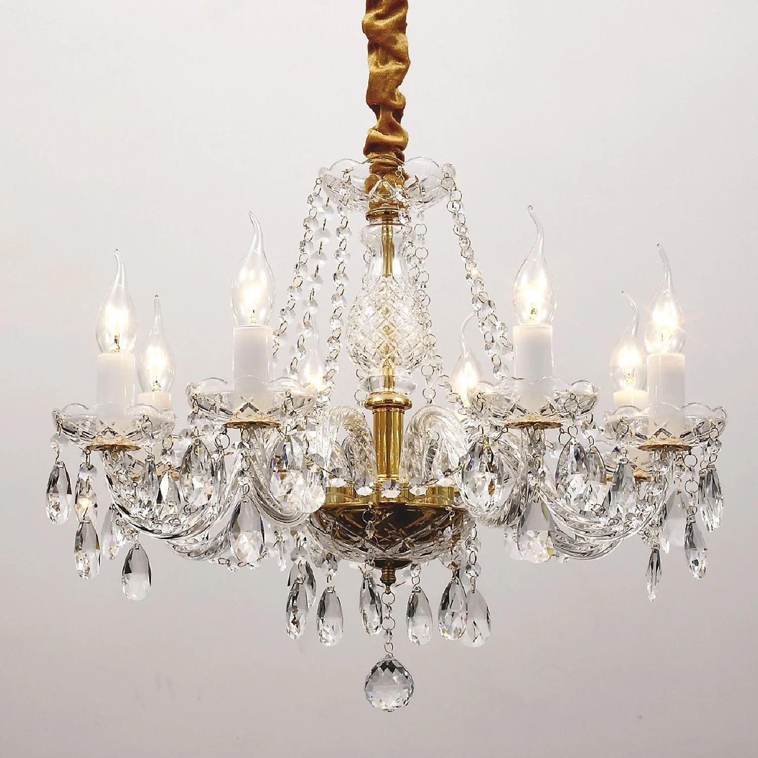 Подвесная хрустальная люстра Monreal Favourite 1735-8P