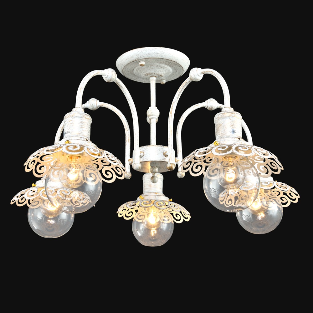 Потолочная люстра Максисвет 4325 1-4325-5-WHS E14