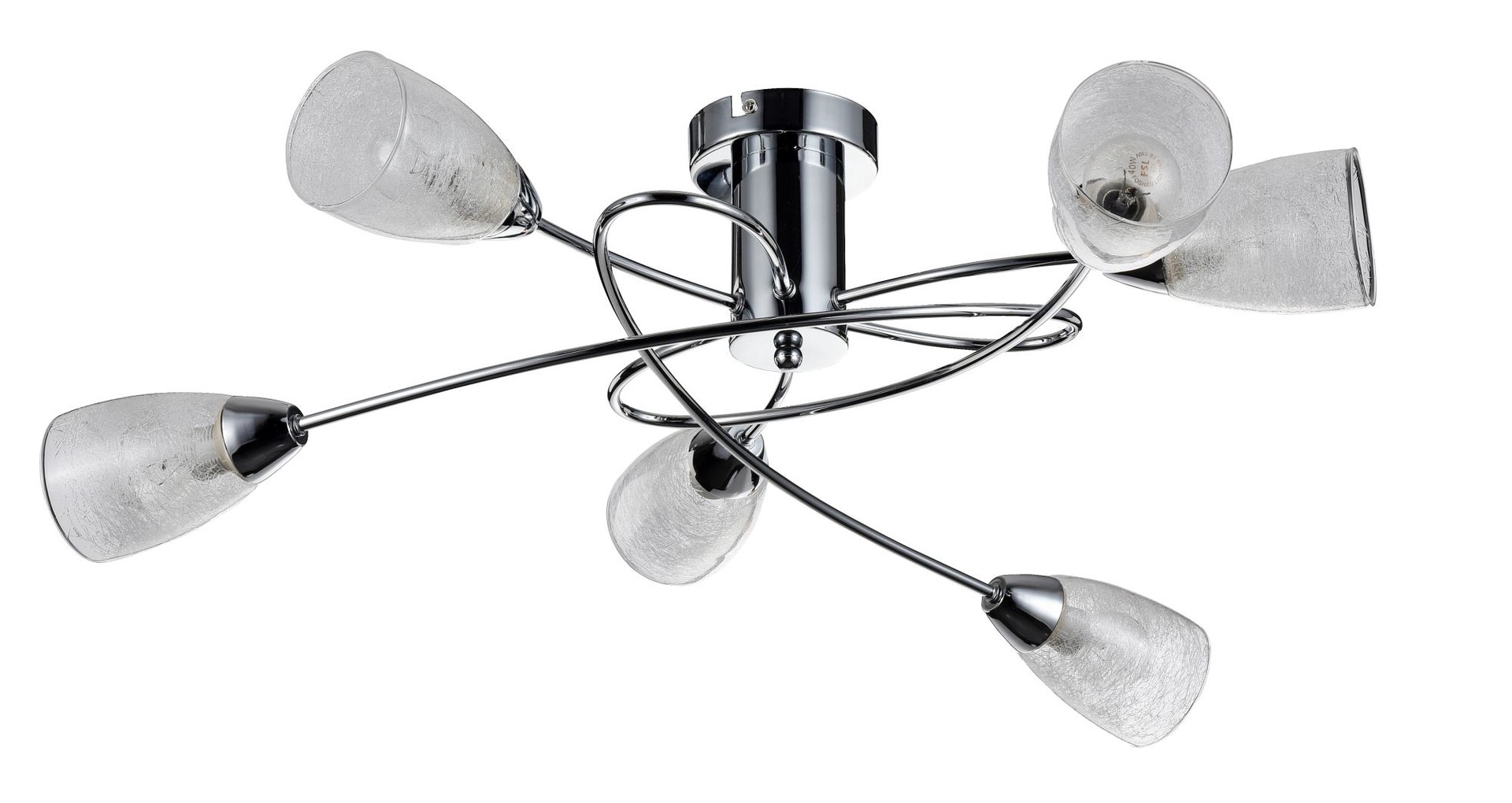 Потолочная люстра Freya Flash FR5103-CL-06-W