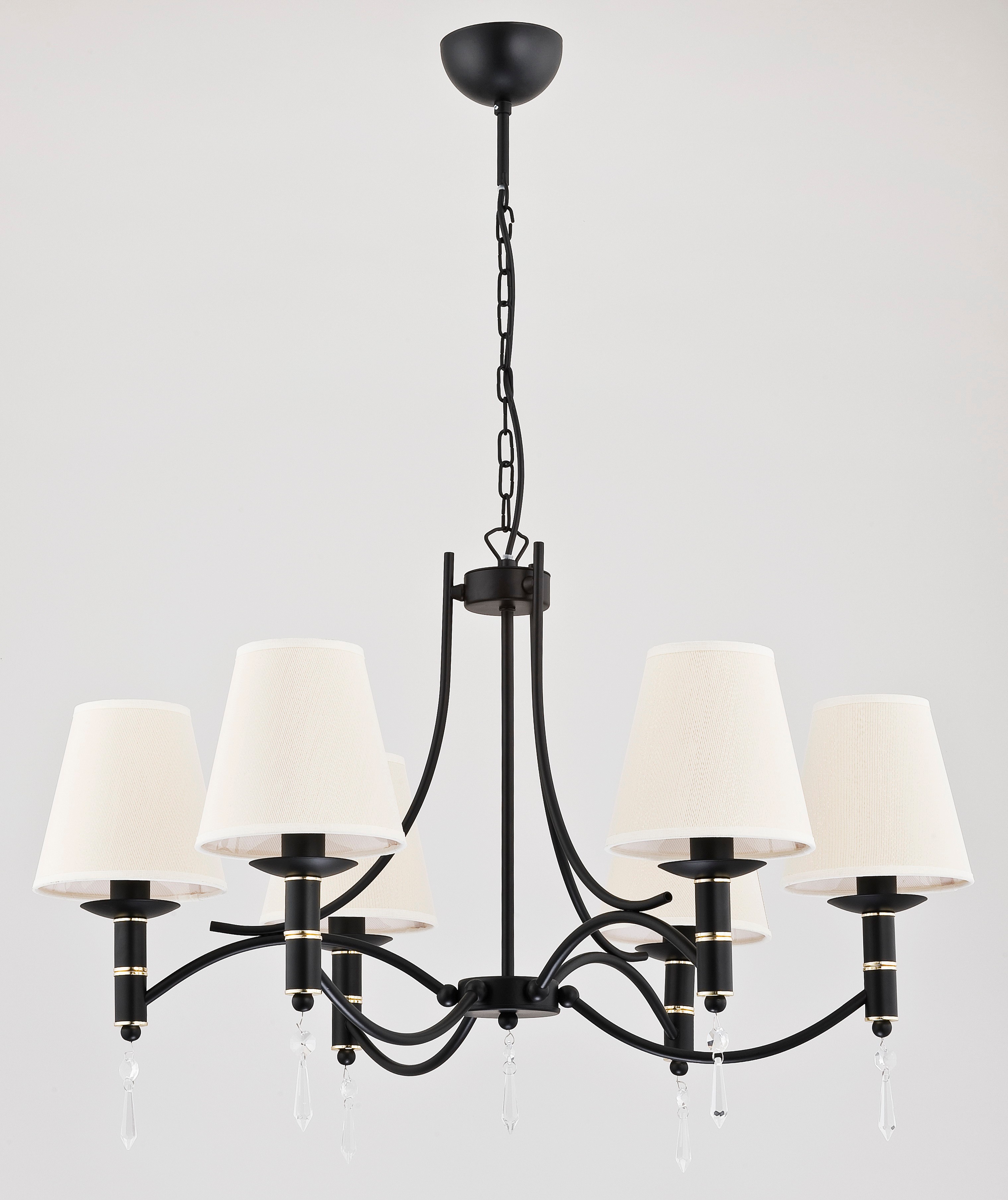 Подвесная люстра Alfa Abil Black Gold 23006