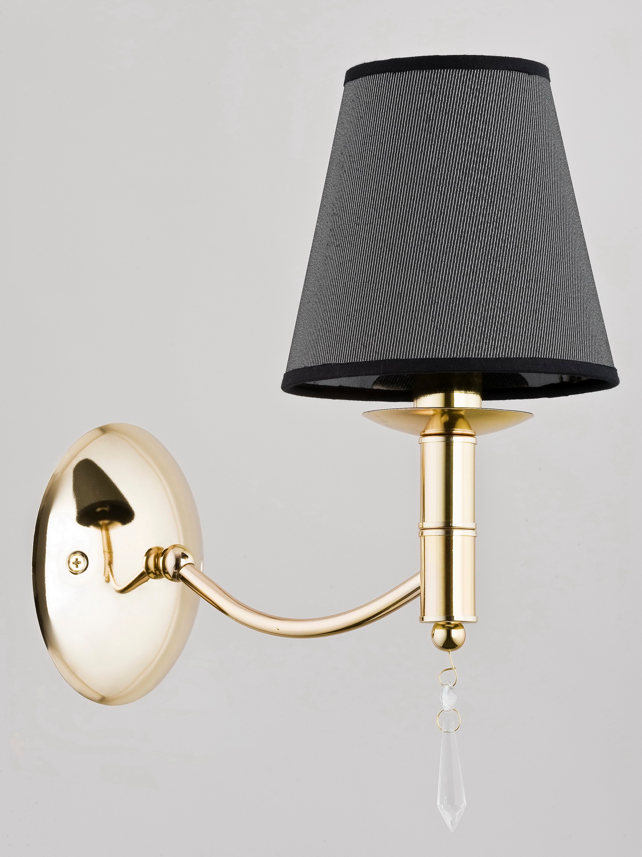 Настенное бра Alfa Abil Black Gold 23020
