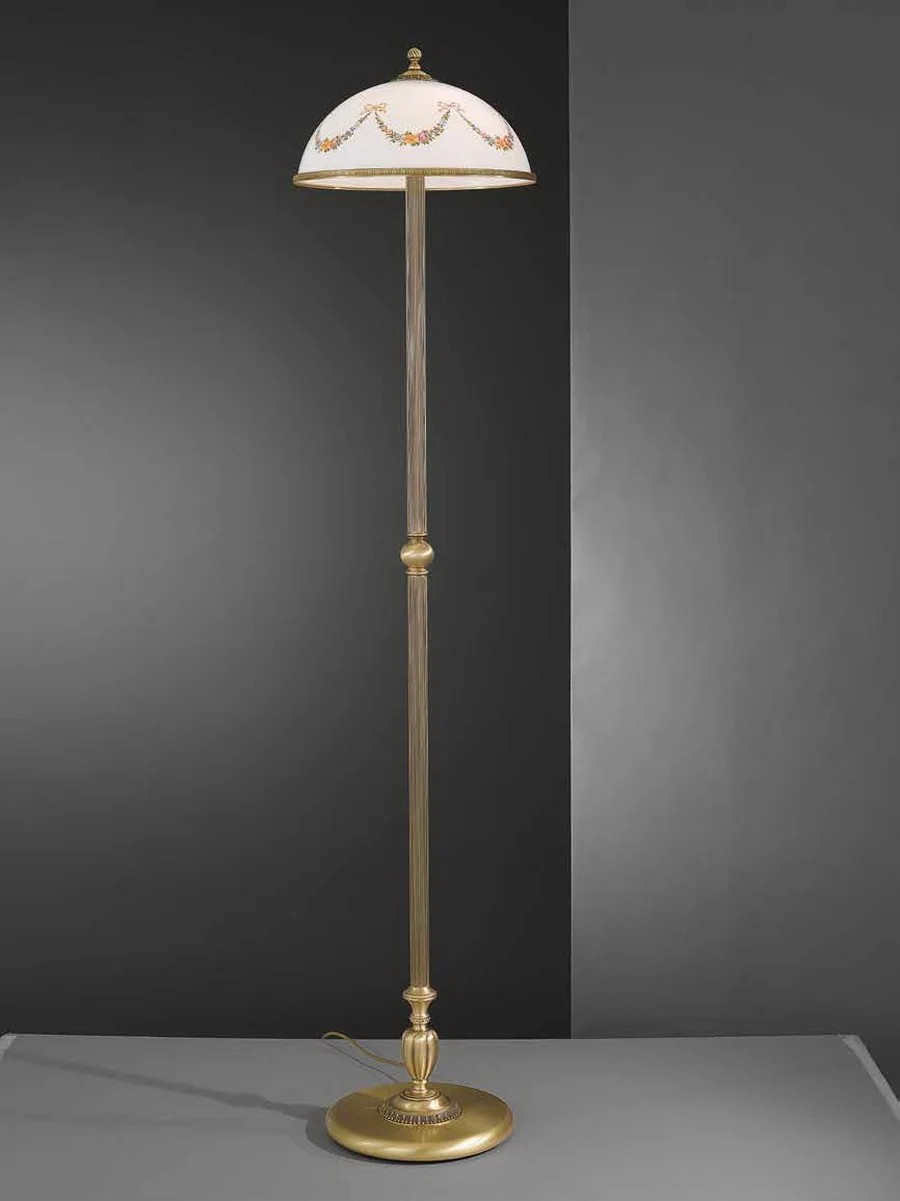 Торшер с цветочками 8000 PN 8000/2 Reccagni Angelo