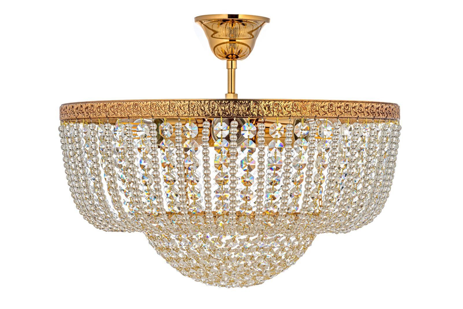 Потолочная хрустальная люстра Arti Lampadari Favola Favola E 1.3.40.502 G