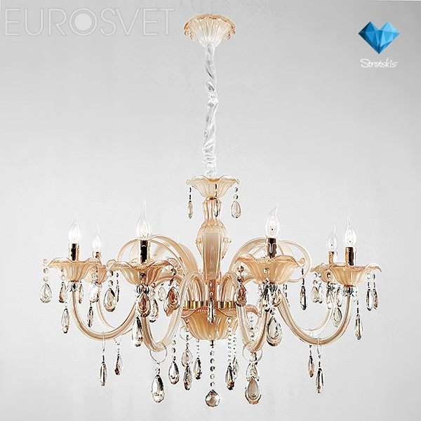 Подвесная люстра Bogates Albertina 274/8 Strotskis