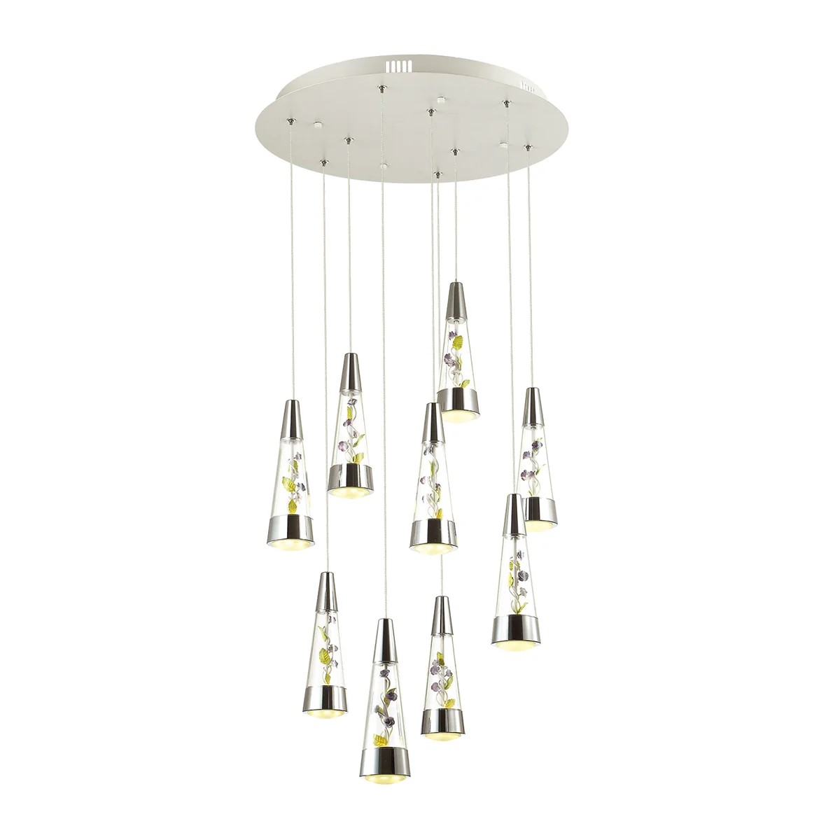 Подвесная светодиодная люстра Fimia Odeon Light 4037/45L