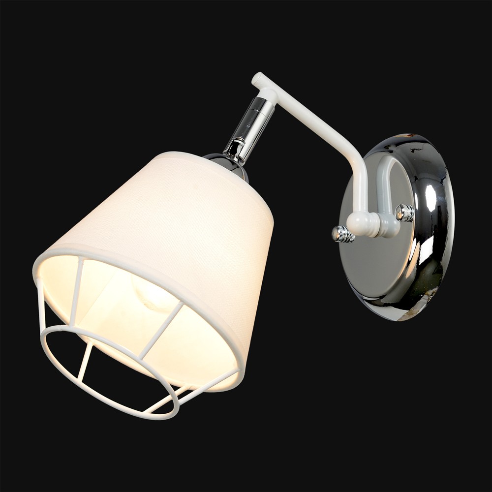 Настенное бра Максисвет 3-6578-1-WH+CR E14