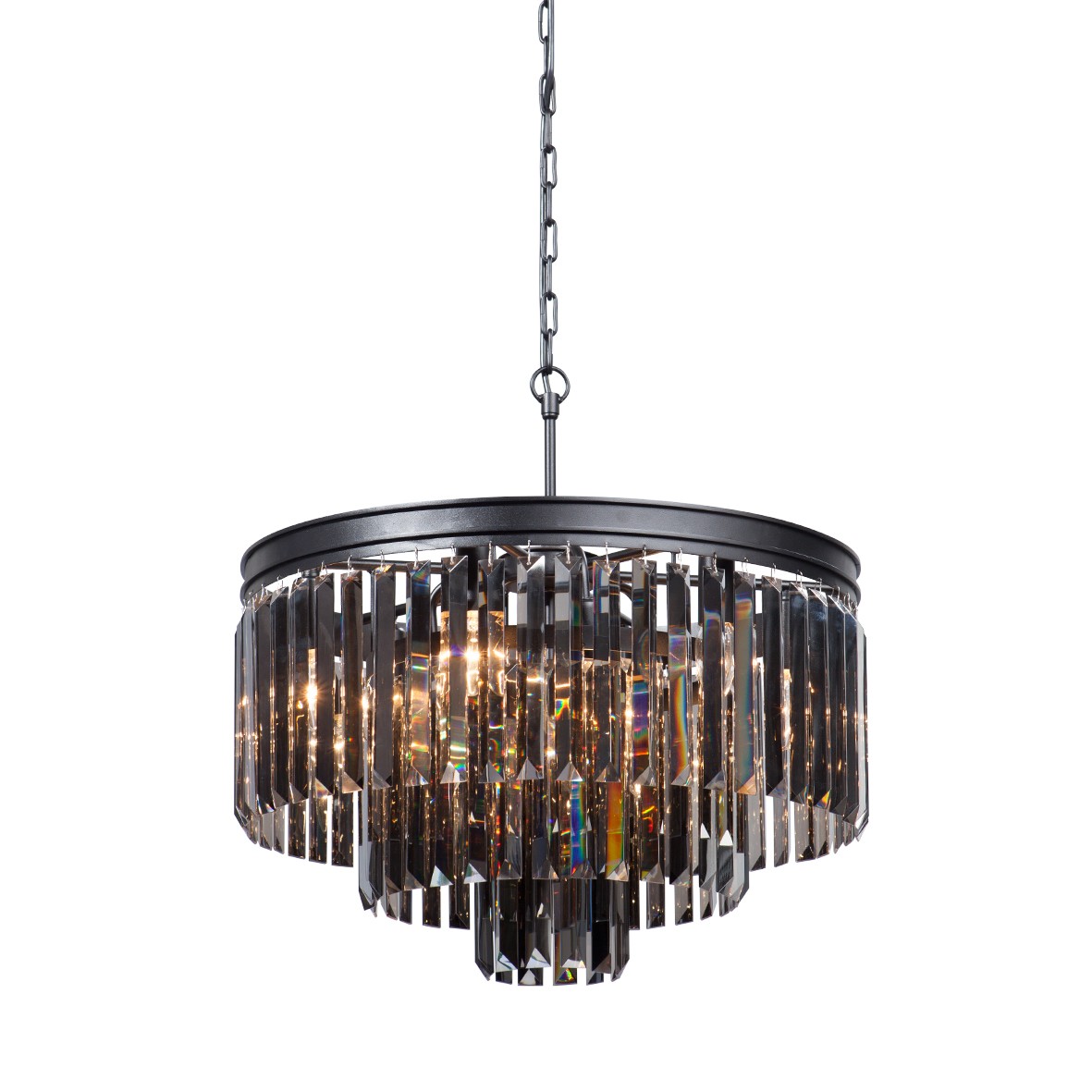 Подвесная хрустальная люстра V5155 Vitaluce Premium V5155-1/6+3+1