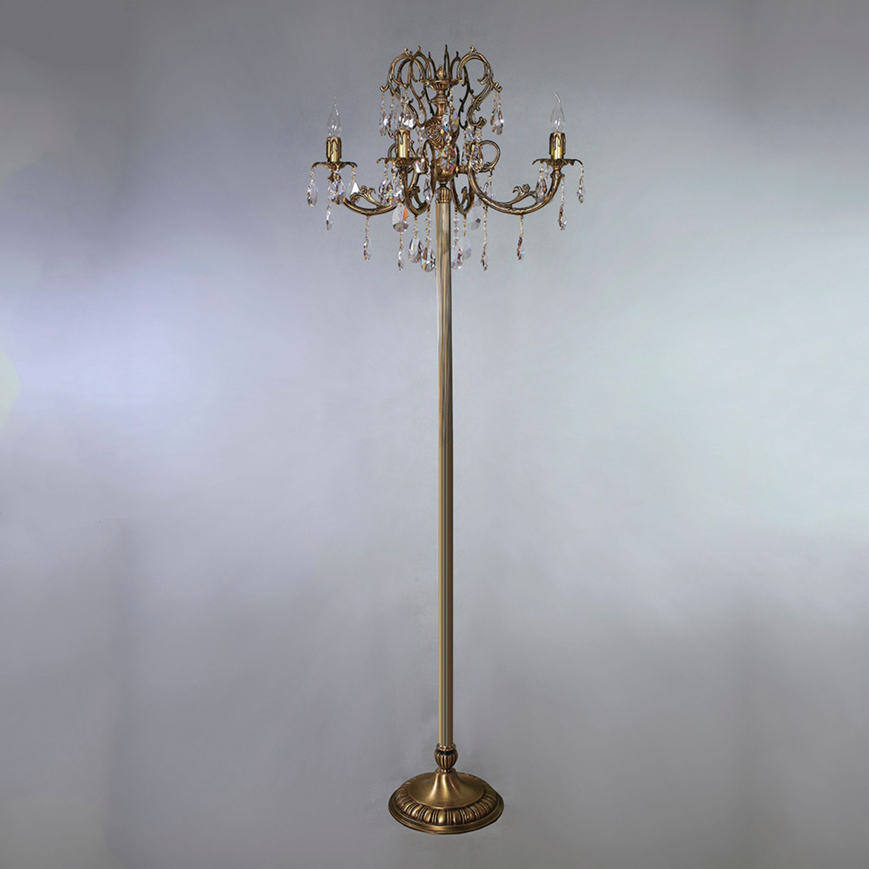 Торшер Ambiente Alicante 8888F/4 AB Tear Drop